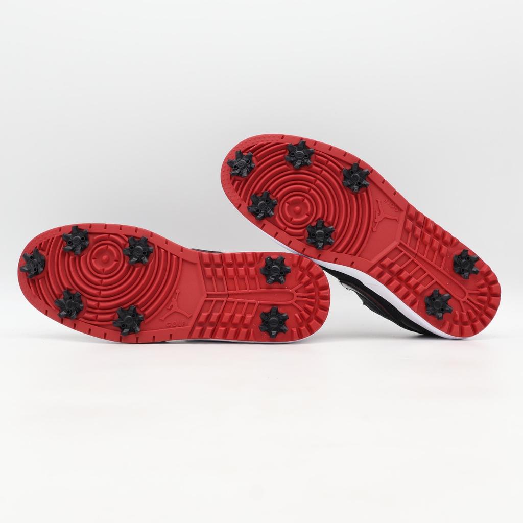 IQ3417-002 Nike Air Jordan 1 Low Golf Черный Белый Varsity Red (Мужской)