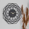 Repido Metal Wall Clock, 41x41 Cm, 50x50cm, Black, White, Modern Design Wall Clock, Home Design, Wall Decor, Stylish Design Clocks