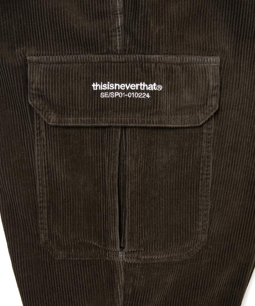 THISISNEVERTHAT Corduroy Cargo Pant Brown