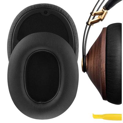 Geekria QuickFit Амбушюры, совместимые с Meze 99 Classics и Meze 99 Neo, протеиновые амбушюры для наушников, кожаные/черные амбушюры/ухо