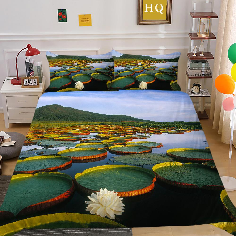 Домашнее постельное белье с цветочным принтом, полноразмерные покрывала из микрофибры, высокое качество, дизайн, декор для спальни для девочек