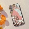 Чехол для телефона D-Danganronpa Game Junko Enoshima для Samsung Galaxy A73, A72, A71, A70, A53, A52, A51, Другие Мягкий Черный Чехол