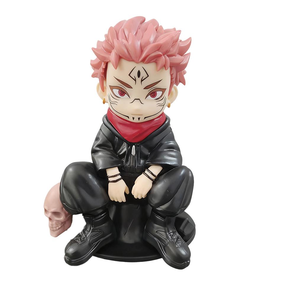 14 см Аниме Фигурка Стиль Jujutsu Kaisen Сатору Годжо Action Лорд Проклятий Сукуна Фигурка Коллекционная Модель Кукла Игрушки 3 Позывная Артикулированная Масштаб
