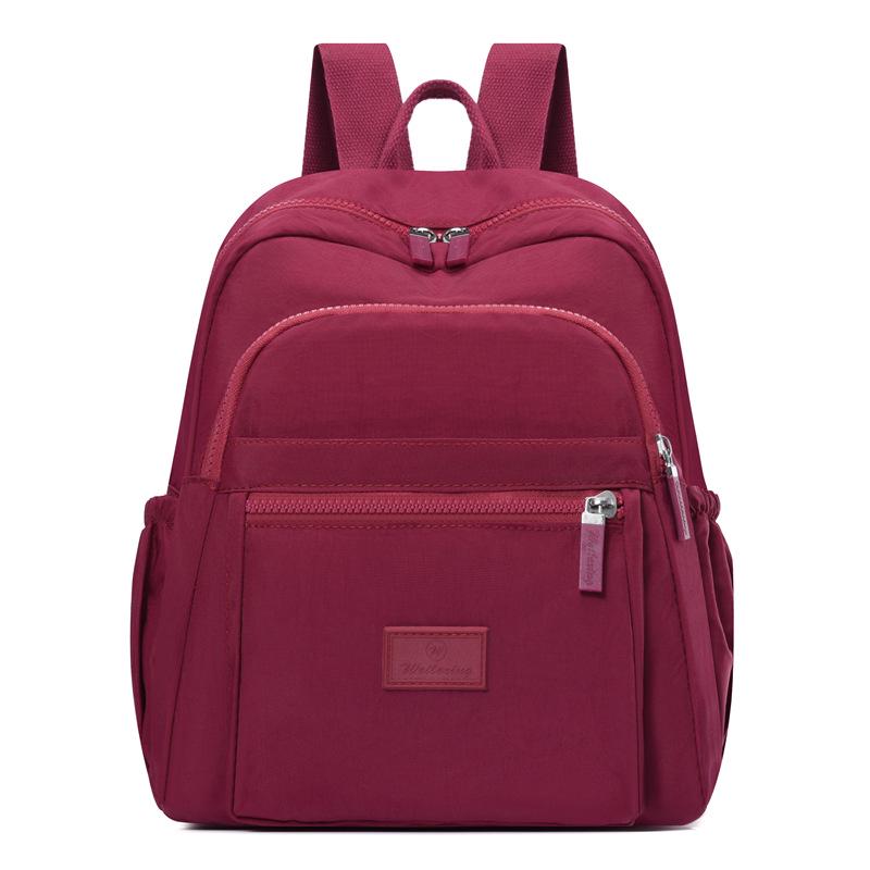 Stylish Washed Cloth Lightweight Women's Backpack – Essential for Casual Travel, Large Capacity, New Style and Hot-Selling.