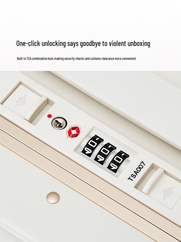 OIWAS Роскошный ручной багаж с алюминиевой рамой