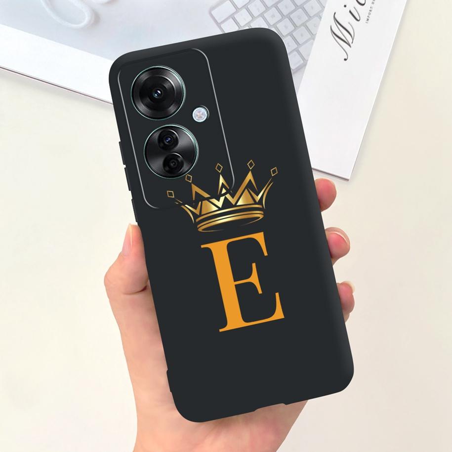 For OPPO Reno11F 5G Case CPH2603 Fashion Letters Phone Cases For OPPO Reno11 F Cover Reno 11F 11 F 5G Bumper F25 Pro Soft Fundas