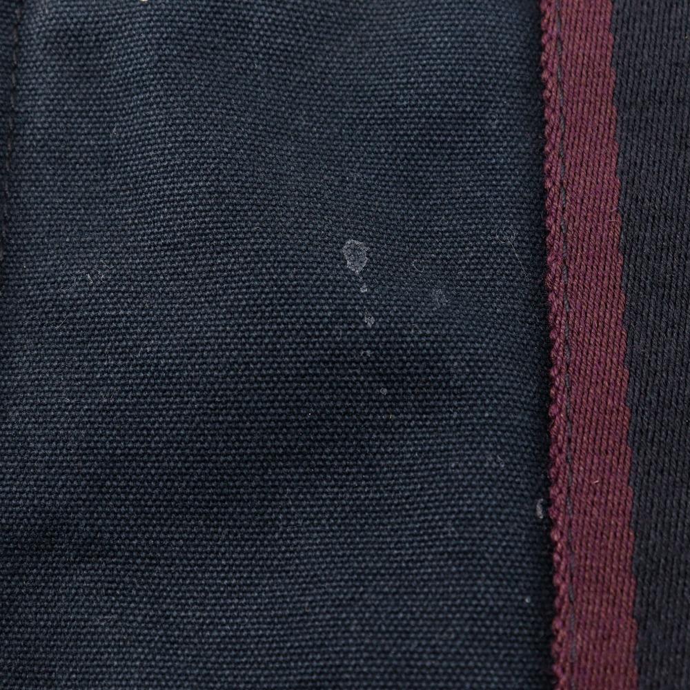 Hermes Сумка Fourre ToutPM Черный / красный хлопок унисекс Б/у