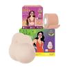 PINQ POLKA Premium Reusable Breast Lift Cup (Nude) (C-D Cup) - 2 Pc & Breast Tape (Nude) for Push Up/lift - 1 Pc