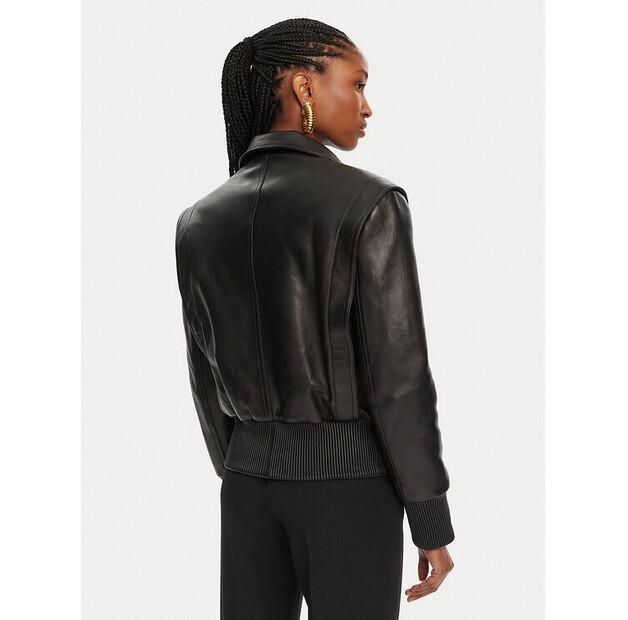 Куртка кожаная Balmain DF0TH275LC62