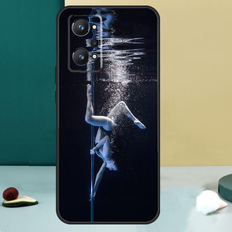 Pole dance Танцы Фитнес Для Realme GT 7 Pro GT 5 6 6T C67 C61 C55 C53 C51 C21Y C25S C75 10 11 12 13 14 Pro Plus Чехол