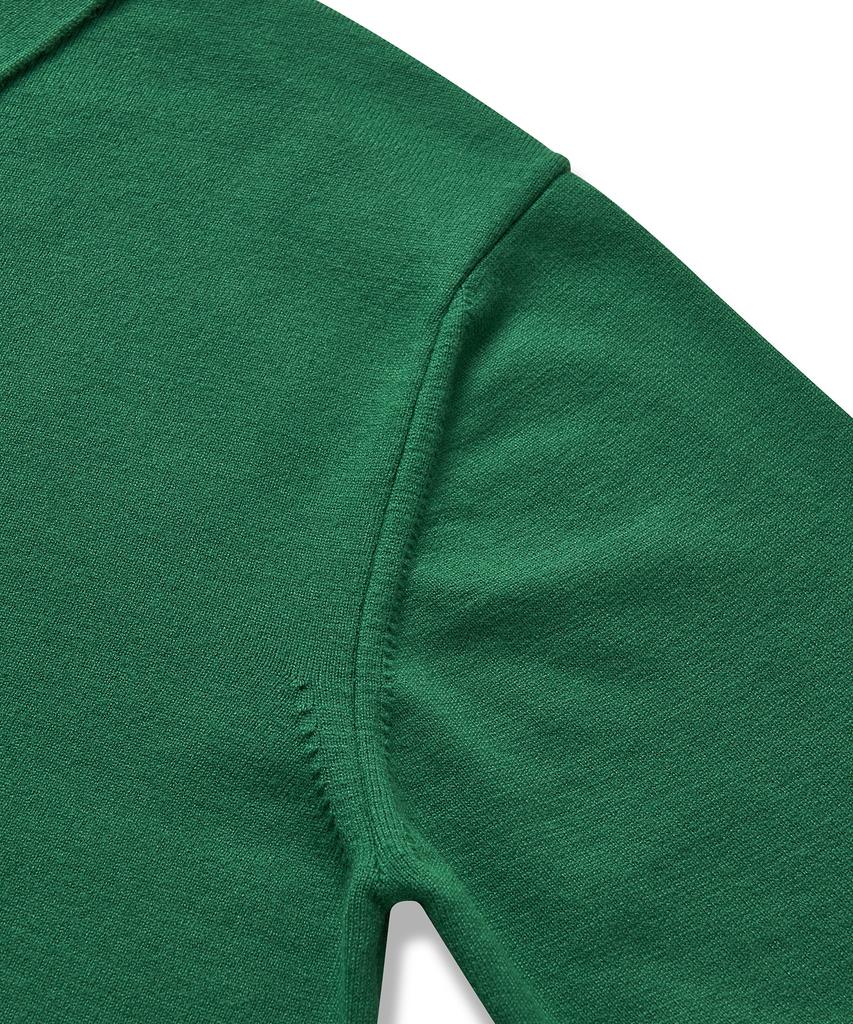 CUZNELLO Soft Collar Knit_Green
