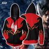 3D Fashion Game Tekken Printed Cosplay Costume Casual Sports Jackets Hoodie Sweatshirts