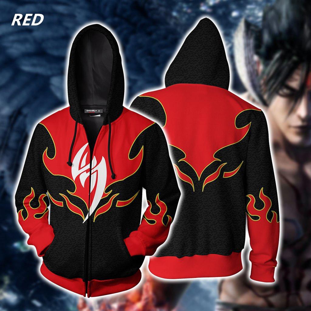 3D Fashion Game Tekken Printed Cosplay Costume Casual Sports Jackets Hoodie Sweatshirts
