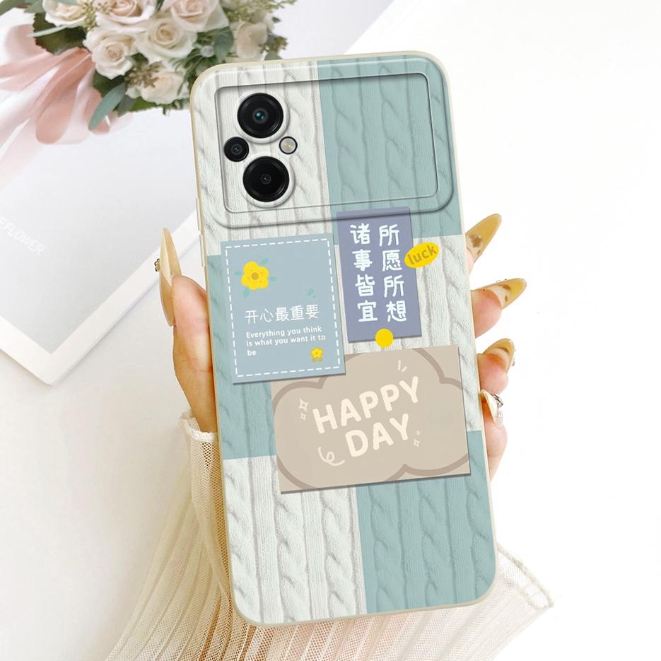 Для Xiaomi Poco M5 4G Чехол Милый Мультяшный Кролик Защитный от Ударов Мягкий ТПУ Чехол для Телефона Для Xiaomi Poco M5s PocoM5 s Задняя Крышка Чехлы
