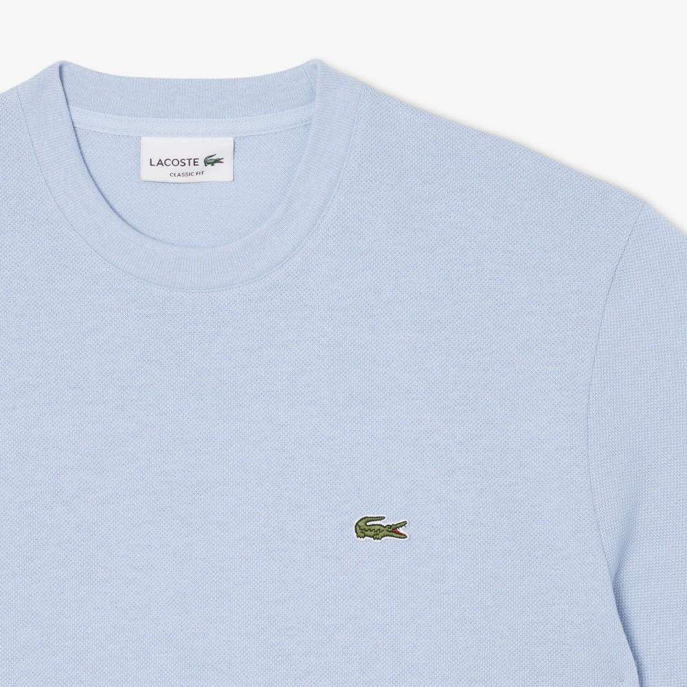Lacoste Мужская футболка с коротким рукавом из смесовой льняной ткани TH0629-56GHBA