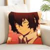 Bungo Stray Dogs Дазай Чуя Аниме Наволочка Съемная Моющаяся Наволочка для Подушки – Всесезонный Мягкий Лен