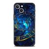 Чехол для телефона Cover для iPhone 17 16 15 14 13 12 Pro Max 11 Pro Max 17 AIR Plus Ударопрочный Мягкий ТПУ Корпус Вселенная Звездное Небо Луна