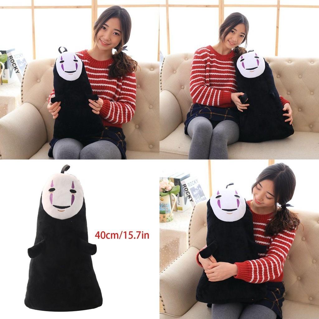 Lifelike 60cm Spirited Away Character Toy No Face Man Soft Doll For Cozy Embrace