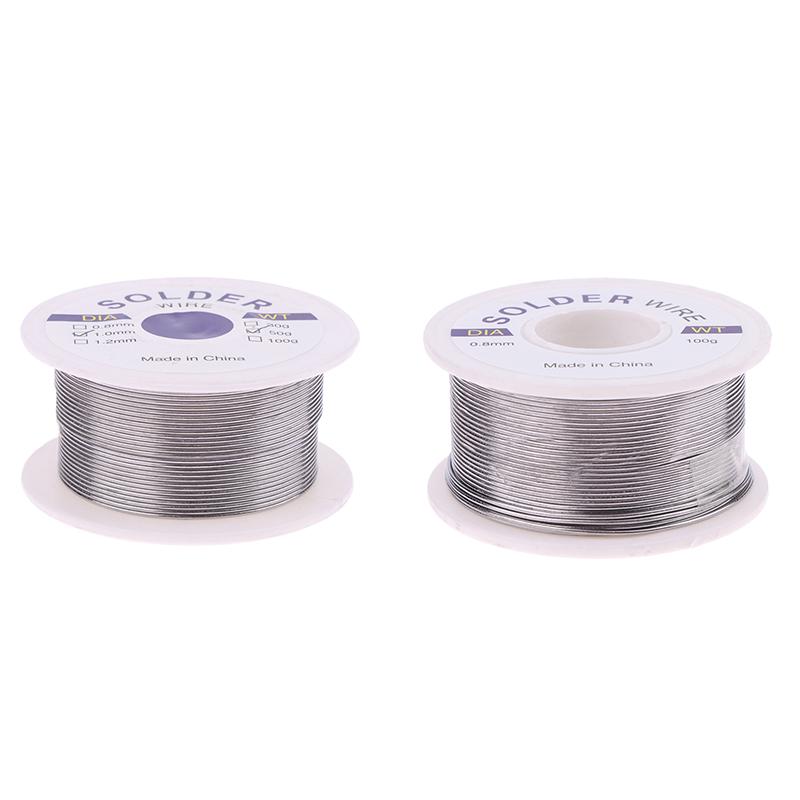 8G 15G 30G 50G 100G 0.8мм 1.0мм Паяльная проволока из олова Олово Плавка Канифольный сердечник Припой Паяльная проволока Катушка Безотмывочный флюс