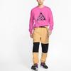 Nike Футболка с длинным рукавом и логотипом ACG Basic, мужские топы, цвет лотос-розовый BQ7203-662