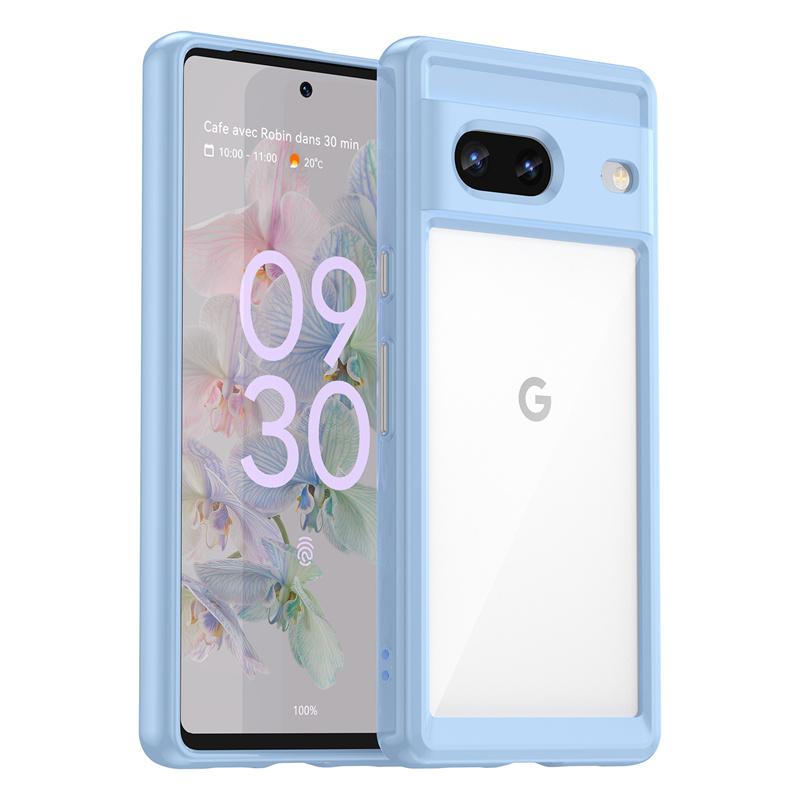 Для Google Pixel 7 Чехол Накладка Google Pixel 7 Capa Противоударный Бампер Прозрачный Многоцветный Fundas Google Pixel 7 8 Pro 7A