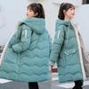 Winter Thick Padded Coat Women's Mid-length Loose Padded Jacket