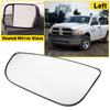 Left Side For Dodge Ram 1500 2500 3500 Tow Mirror Spotter lower Glass 2010-2018