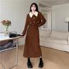Corduroy Two-Piece Dress Suit: Autumn/Winter Korean Style Jacket + Skirt