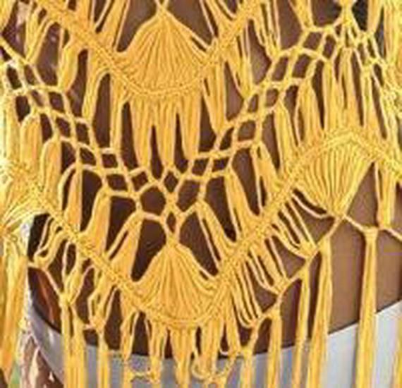 European & American Women's Fashion Hand-Crocheted Hollow Sun Protection Cardigan with Tassels - Sexy Beach Cover-up