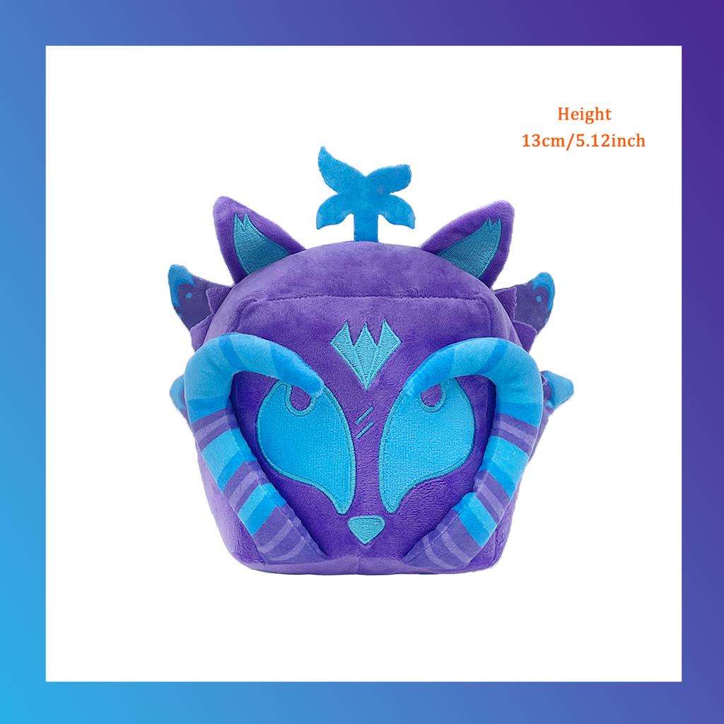 TreasuringU New Fruits Blox Plush Toys Become Luck Block Anime Game Stuffed Toy Devil Fruit Soft Dolls Kids Birthday Gifts