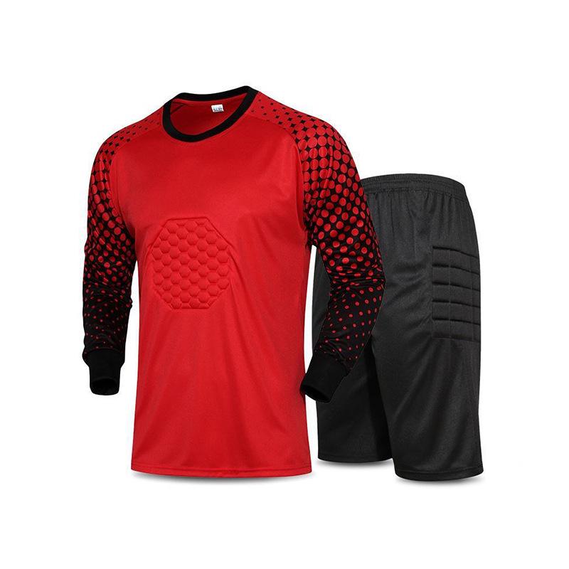 Adult & Children's Long Sleeve Goalkeeper Jersey Set - Match & Training Gear