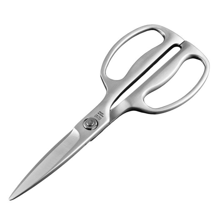 Kai Kitchen Scissors Forged Stainless Steel Disassemblable Dishwasher Safe DH4495 Silver