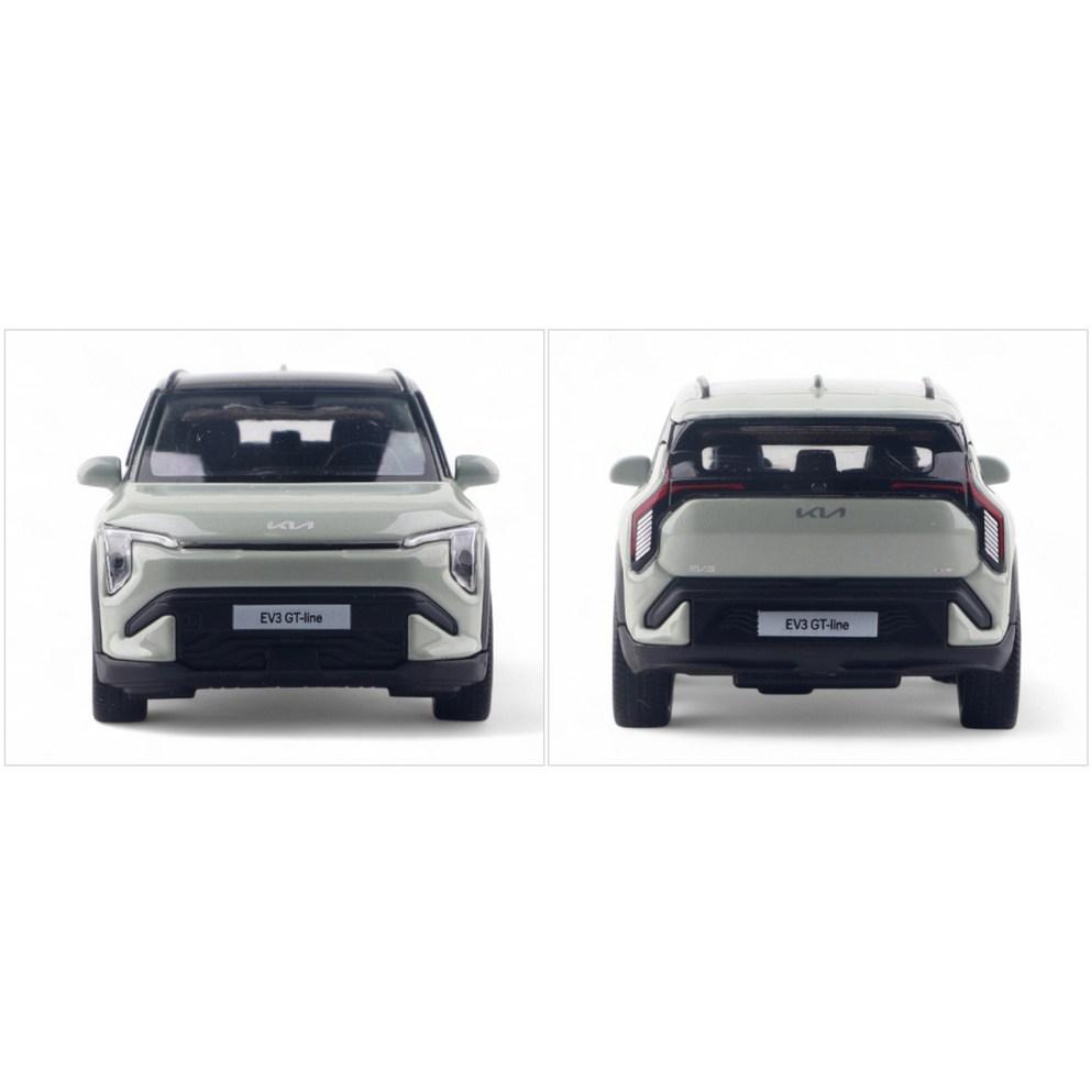 WELLY Kia EV3 1:38 Scale Diecast Model Car, Green