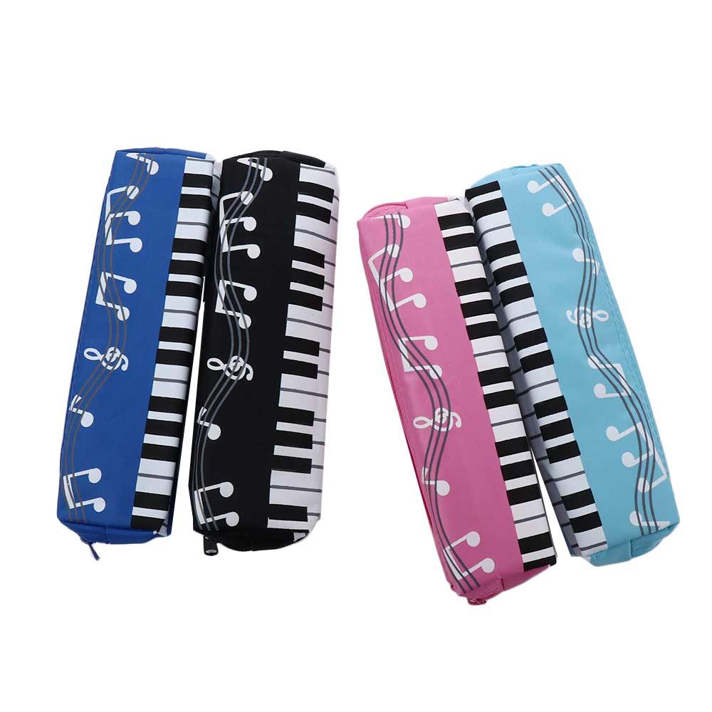 Layer Piano Note Pencil Bag Musical Note Piano Pouch Student Pencil Case Musical Pencil Cases