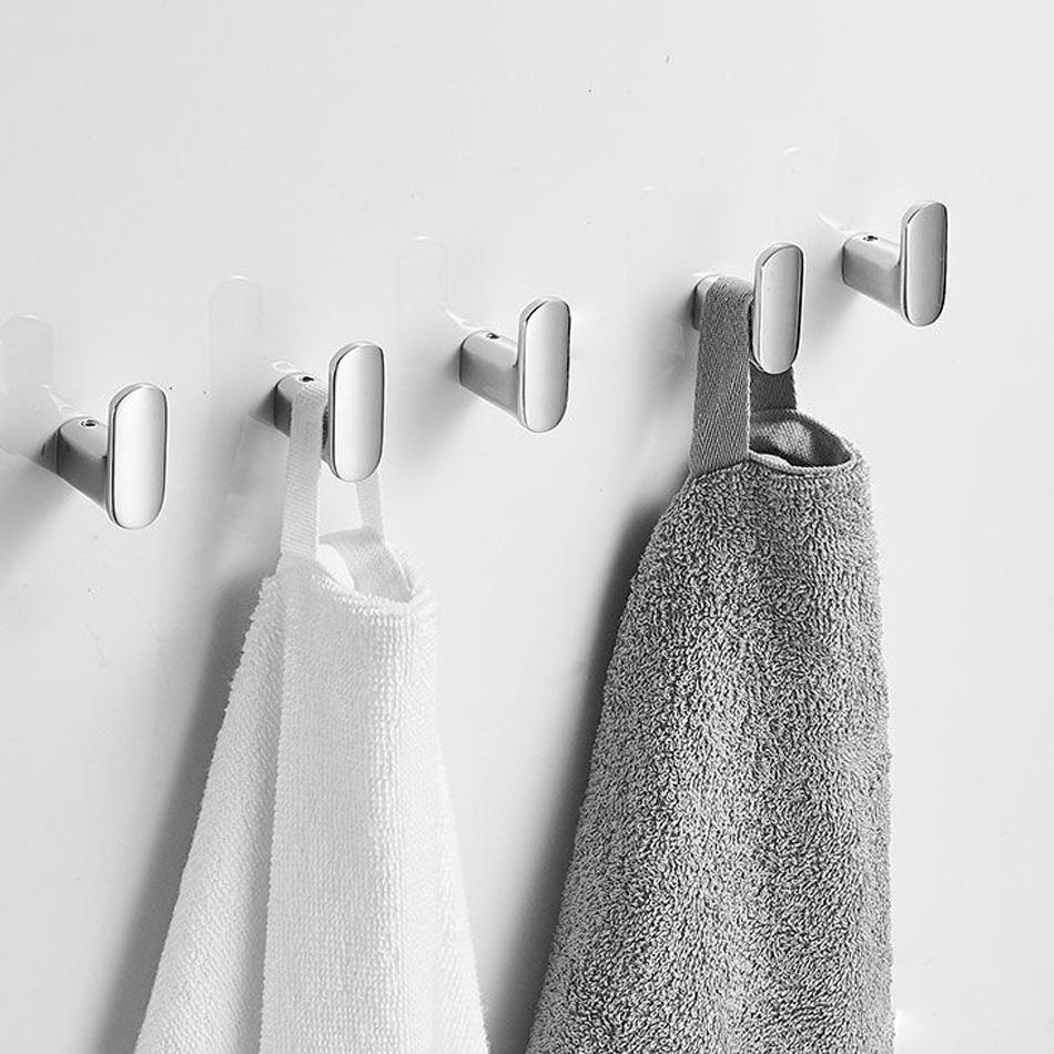 Антикварный крючок для халата для ванной комнаты, кухни, настенный, матовый, золотой, черный, серебристый, креативный, для двери, пальто, одежды, полотенец, крючки для ключей, латунь