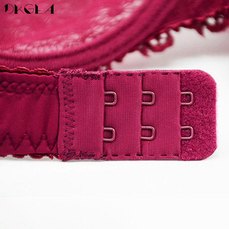 DKGEA Сексуальный комплект нижнего белья, кружевной бюстгальтер, бюстгальтер 1/2 чашки, большие размеры