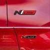 Metal 3D N LINE Logo Car Rear Trunk Emblem Sticker Auto Body Badge Decal for Hyundai Accent Sonata Kicks Reina vq1