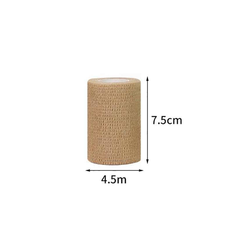 Нетканый эластичный спортивный самоклеящийся эластичный бинт, лента-бинт, эластопласт для поддержки колена, пальцев, лодыжки, ладони, плеча