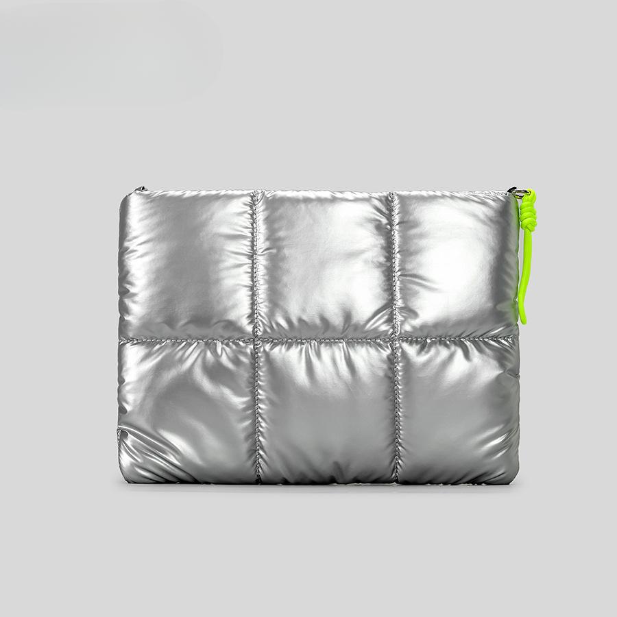 Женская сумка через плечо для 11-дюймового iPad, сумка-вкладыш с зажимом, хлопковый наполнитель, сумка для ноутбука 14 дюймов