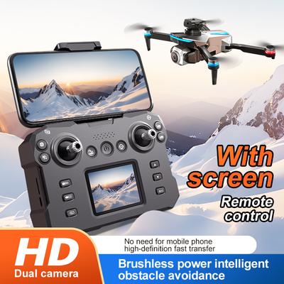 Новый дрон K16 max Pro с двойной камерой 4K HD для аэрофотосъемки, с экраном, всенаправленным обходом препятствий, RC-игрушка