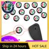 Car Stickers For Alfa Romeo New Remote Car Key Stickers Emblem Logo Accessories Car Goods For Alfa Romeo Giulietta GT 159 147 15