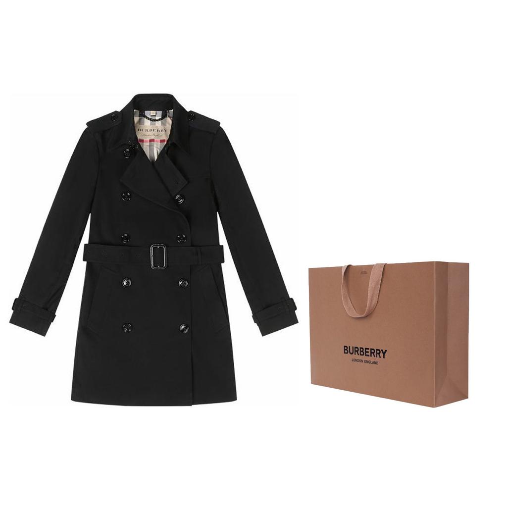 Burberry Тренч женский черный 40470411