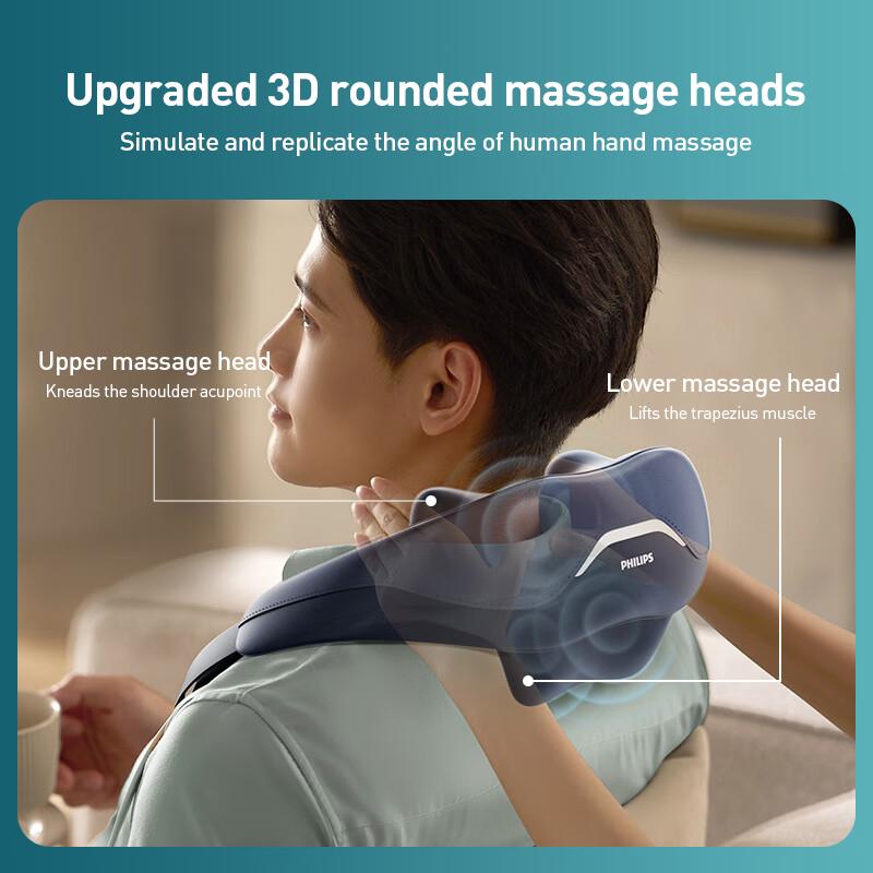 Philips Массажер для шеи и плеч — массаж и тепловая терапия для плеч, шеи и спины