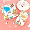 Birthday Wrapping Paper 5 Sheets Kids Gift Wrapping Paper Happy Birthday Cartoon Animals Recyclable Wrapping 50x70cm