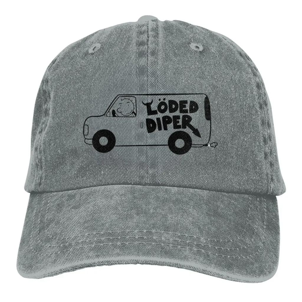 Loded Diper Van Trucker Hats Merch Retro Distressed Washed Diary of a Wimpy Kid Hat For Unisex Style Adjustable
