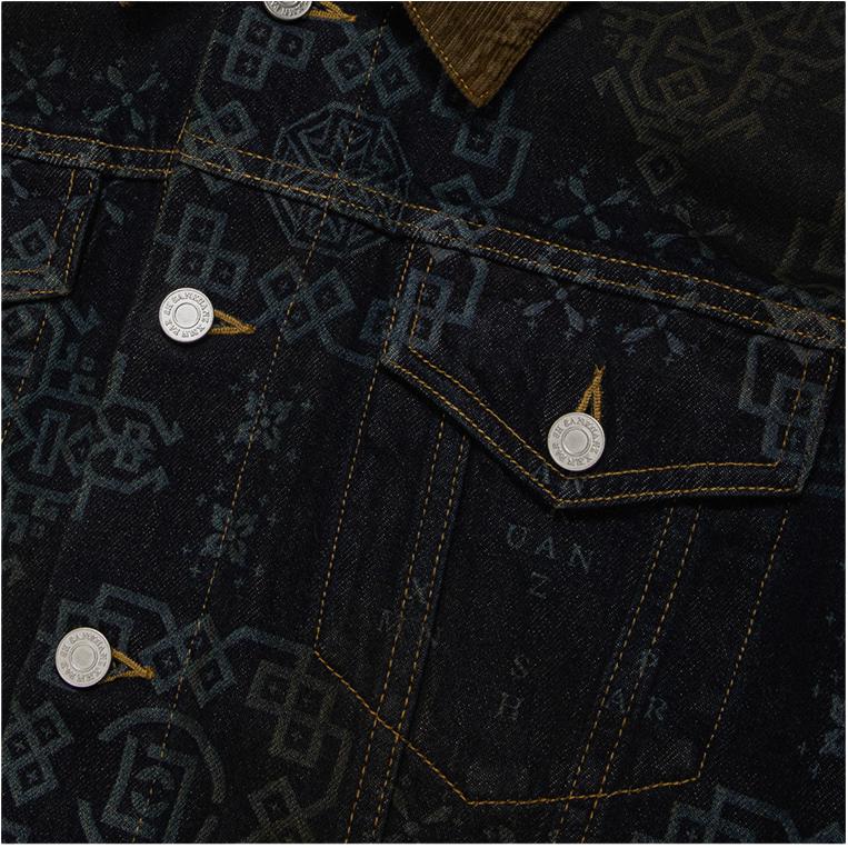 CLOT x SANKUANZ SS25 Jackets & Coats Unisex Indigo CLJK25SA0202