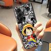 Аниме One Piece Чехол с Луффи для Samsung Galaxy ZFold6 ZFold4 ZFold7 Z Fold 7 6 5 4 3 ZFold5 ZFold3 Задняя крышка телефона