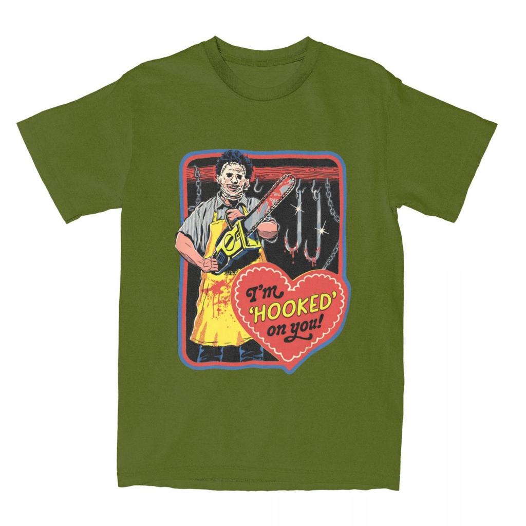 Футболка «Техасская резня бензопилой» для мужчин и женщин, смешная, ужасная, юмористическая, футболка, классическая одежда из чистого хлопка