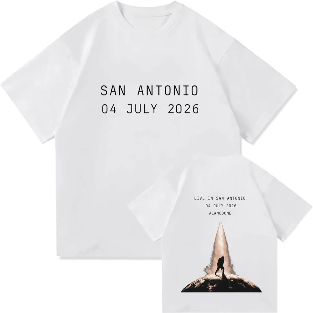 Hot Selling Unisex Loose Y2K Gothic Fashion Classic Hip Hop Streetwear 2026 Kanye West Double Sided Print Casual Tshirt
