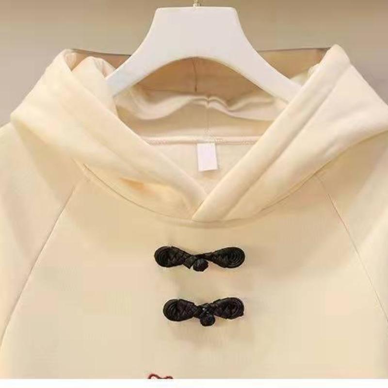 Женское осенне-зимнее модное платье-свитер в китайском стиле из бархата и толстого хлопка, можно носить до 150 кг